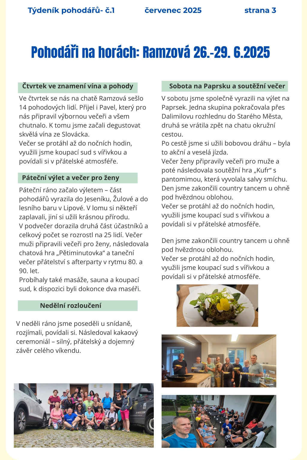 Reportáž z Ramzové