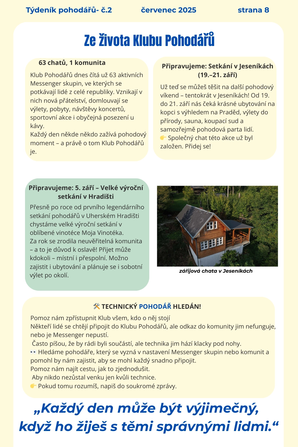 Ze života Klubu Pohodářů - Strana 8