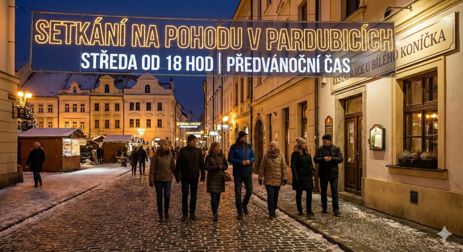 Setkání na POHODU v Pardubicích – zimní podvečer
