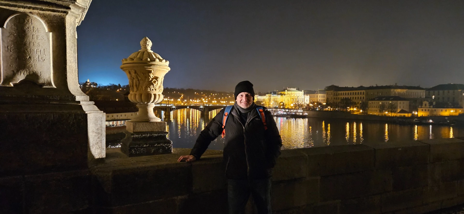 Pražský hrad v noci